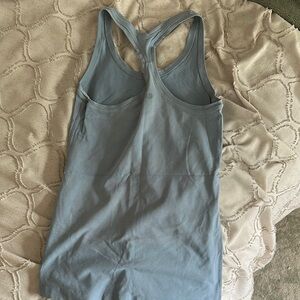 Lululemon Athletica Blue Sleeveless Tank Top
